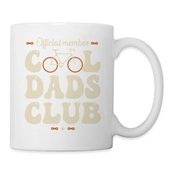 Dads Cyclists Club Vintage - Tasse - Weiß - Rechts