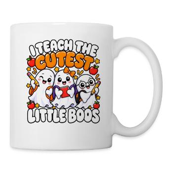 Süße Geister Lehrhelden Boo - Tasse - Weiß - Rechts