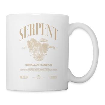 Smaragdbaumboa-Schlangenbesitzer und Reptilienhalter - Tasse - Weiß - Rechts