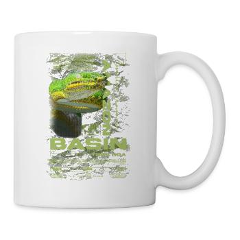 Smaragdbaumboa-Schlangenbesitzer und Reptilienhalter - Tasse - Weiß - Rechts