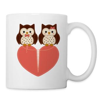 motiv_owl - Tasse - Weiß - Rechts