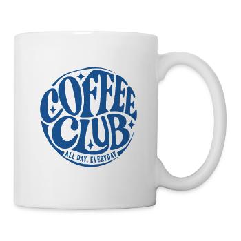 Coffee Club - Tasse - Weiß - Rechts