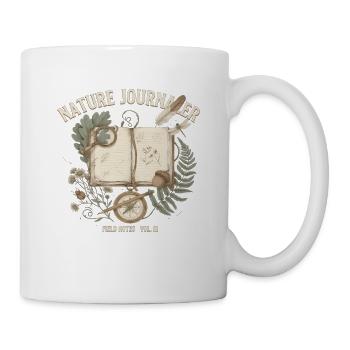 Nature Journaler Naturjournal - Tasse - Weiß - Rechts