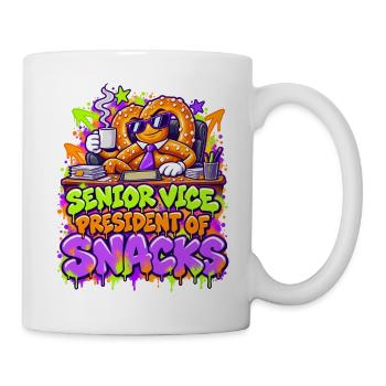 Senior Vice President Snacks - Tasse - Weiß - Rechts