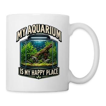 My Aquarium - Tasse - Weiß - Rechts