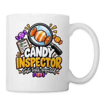 Candy Inspector Taste Tests - Tasse - Weiß - Rechts