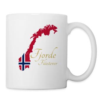 Fjorde Flüsterer - Tasse - Weiß - Rechts