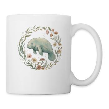 Wildblumen am Manatee Lake - Tasse - Weiß - Rechts