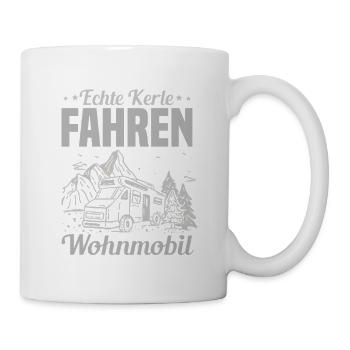Wohnmobil Kerl - Tasse - Weiß - Rechts