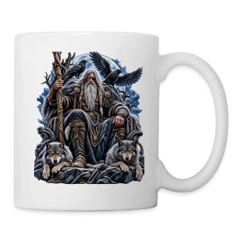 Odin – Allvater der nordischen Mythologie - Tasse - Weiß - Rechts