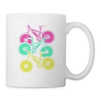 E-Bike EBike E Bike - Tasse - Weiß - Rechts