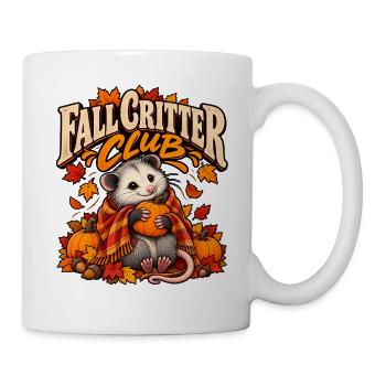 Fall Crawler Club Kürbisfreund - Tasse - Weiß - Rechts