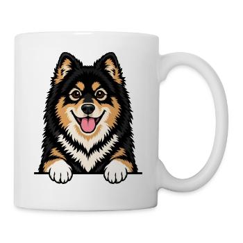 Finnischer Lapphund - Tasse - Weiß - Rechts