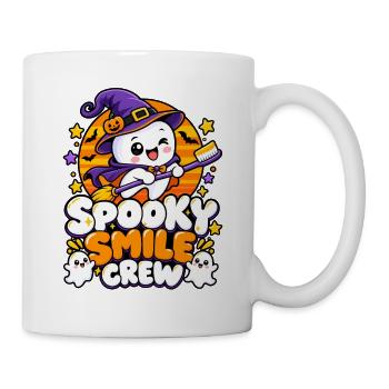 Spooky Smile Crew Halloween - Tasse - Weiß - Rechts