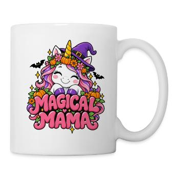 Magische Mama Einhornzauber - Tasse - Weiß - Rechts