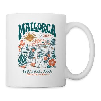 Mallorca Inselzauber 2027 - Tasse - Weiß - Rechts