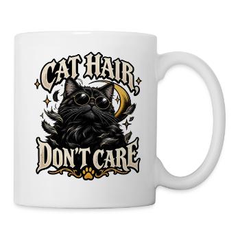 Chic Cat Attitude Katzengold - Tasse - Weiß - Rechts