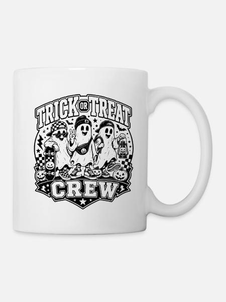 Trick or Treat Crew - Tasse - Weiß