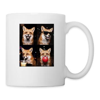 Füchse Fuchs - Tasse - Weiß - Rechts