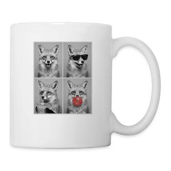 Füchse Fuchs - Tasse - Weiß - Rechts