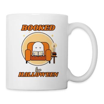 Gebucht für Halloween Reading Ghost - Tasse - Weiß - Rechts