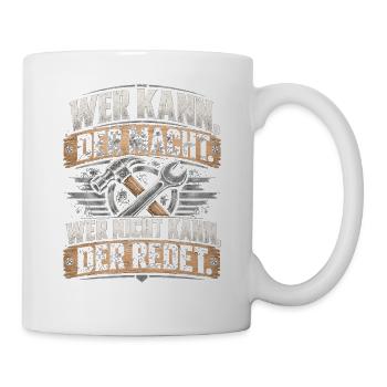 Wer Kann, Der Macht – Werkzeug Kraft - Tasse - Weiß - Rechts