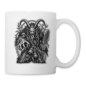Krampus – Der düstere Dämon der Rauhnächte - Tasse - Weiß - Rechts