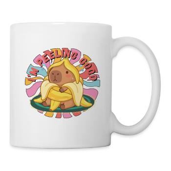 Guter Bananenbär-Scrub - Tasse - Weiß - Rechts
