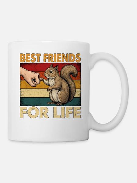 Best Friends For Life - Tasse - Weiß