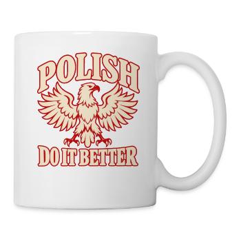 Polnischer Adler und Nationalstolz - Tasse - Weiß - Rechts
