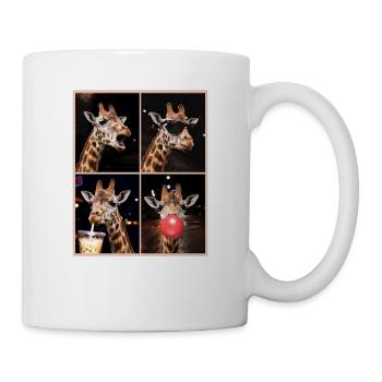 Giraffen Giraffe - Tasse - Weiß - Rechts