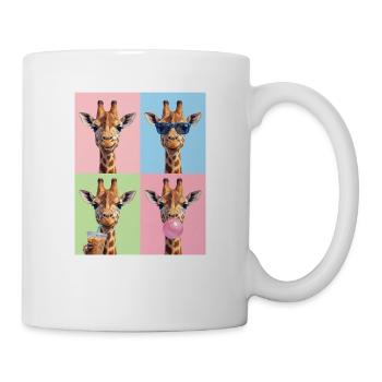 Giraffen Giraffe - Tasse - Weiß - Rechts