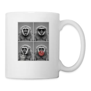 Gibbons Gibbon - Tasse - Weiß - Rechts