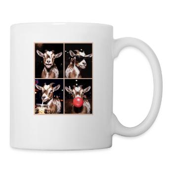 Ziegen Ziege - Tasse - Weiß - Rechts