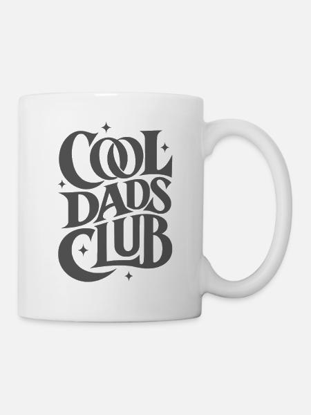 Cool Dads Club - Tasse - Weiß