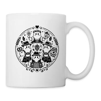 Bayerische Geister - Tasse - Weiß - Rechts