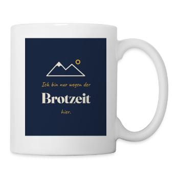 Wandern - Tasse - Weiß - Rechts