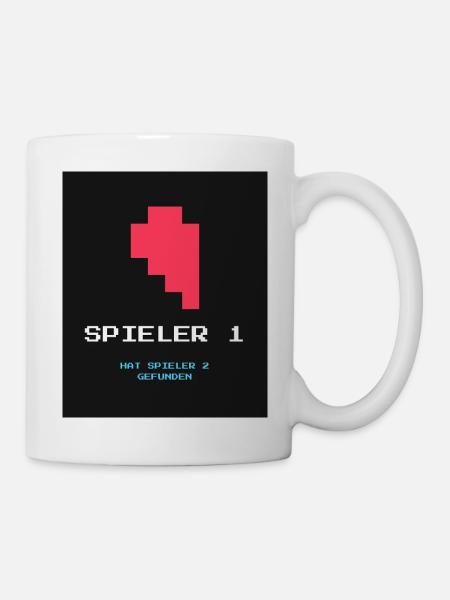 Gamer 2 - Tasse - Weiß