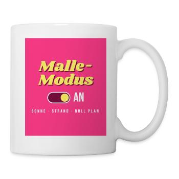 Malle - Tasse - Weiß - Rechts