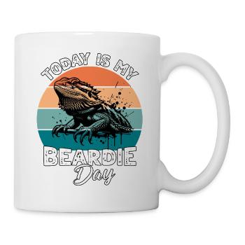 Bartagame - Tasse - Weiß - Rechts