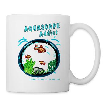 AQUASCAPE Addict - Tasse - Weiß - Rechts