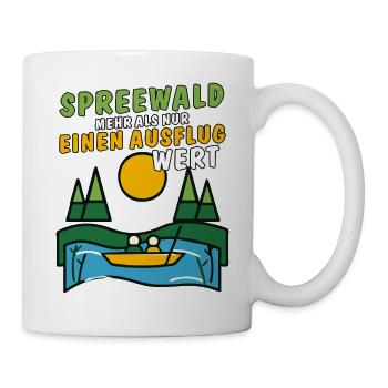 SPREEWALD AUSFLUG - Tasse - Weiß - Rechts