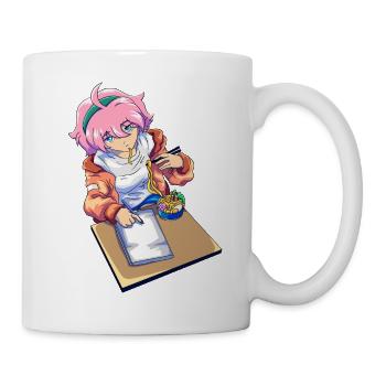 Ramen Anime Zeichnen - Tasse - Weiß - Rechts
