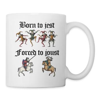 Scherz und Turrspiel - Tasse - Weiß - Rechts