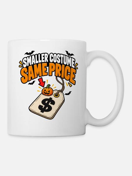 Kürbispreis Halloween Motiv - Tasse - Weiß