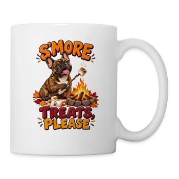  SMore Treats Please Französische Bulldogge Am - Tasse - Weiß - Rechts