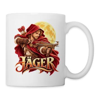 Mondlichtjäger - Tasse - Weiß - Rechts