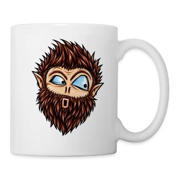 baertiger_bob - Tasse - Weiß - Rechts