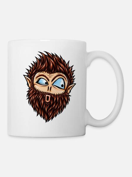 baertiger_bob - Tasse - Weiß