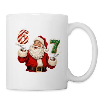 Weihnachtszauber Santa 67 - Tasse - Weiß - Rechts